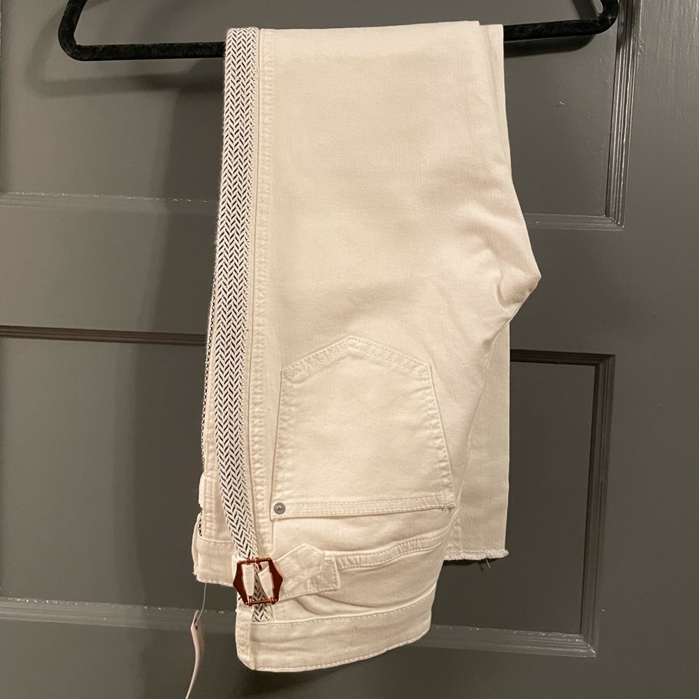 Anthropologie White Jeans